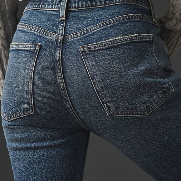 NWT AGOLDE Willow Mid Rise Slim Crop! - Picture 4 of 13